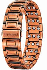 Kupferhauch Kupfer-Magnetarmband