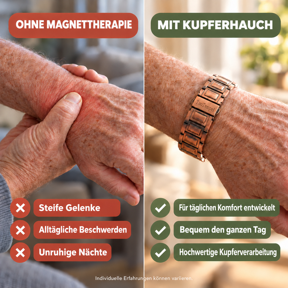 2. Dieses Armband wurde wirklich für Menschen mit Arthrose entwickelt.